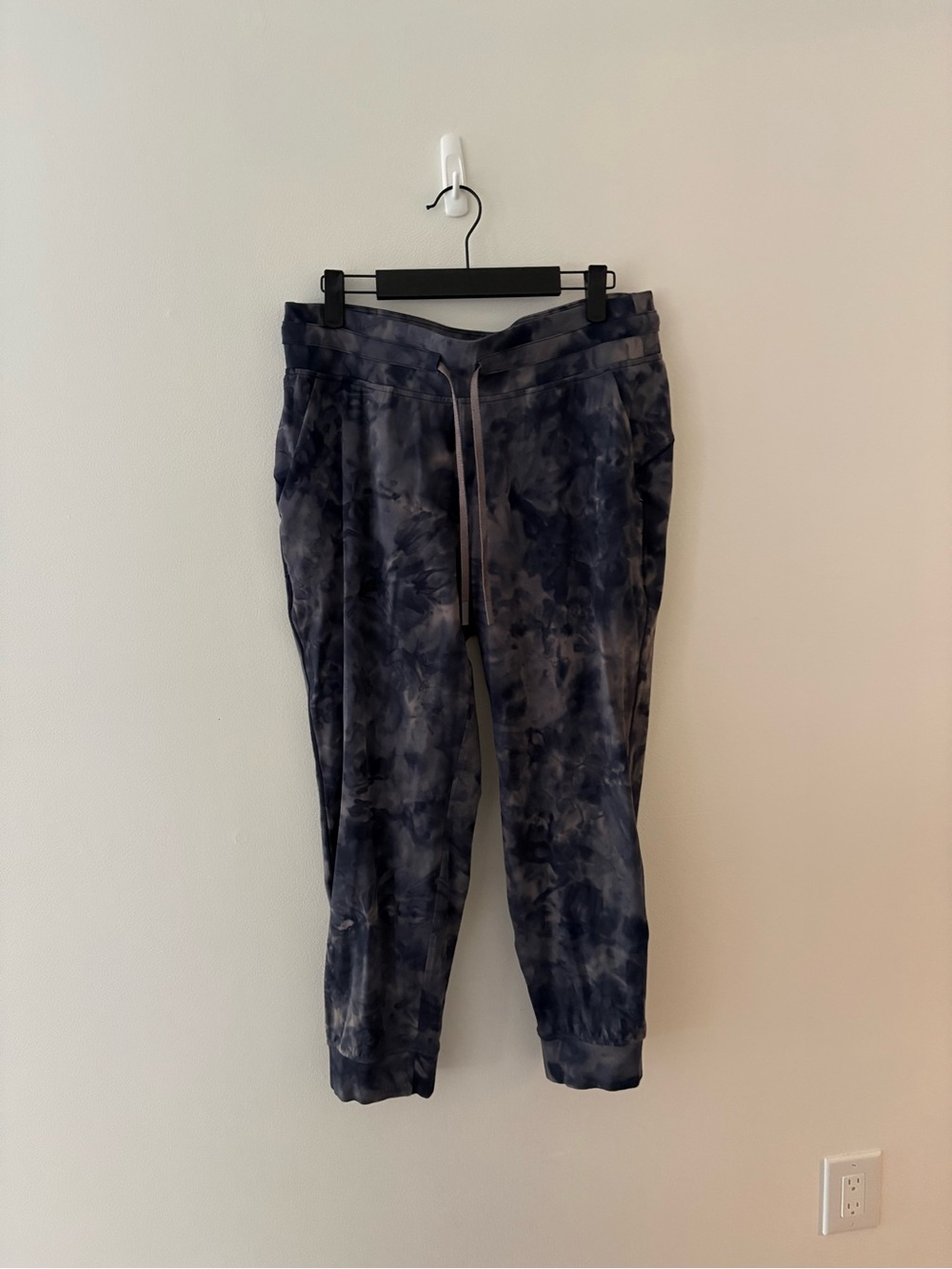 lululemon athletica Men's Dark Navy Tie-Dye Joggers
